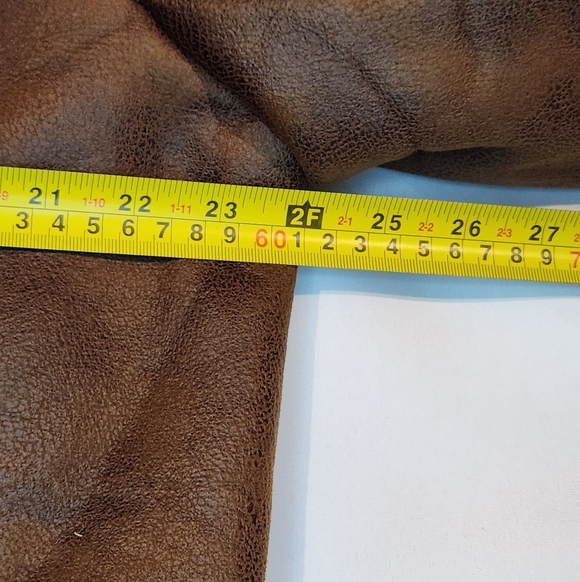 LUCKY BRAND Men's Faux-leather -Lined Bomber Jacket - Size L - Picture 11 of 12